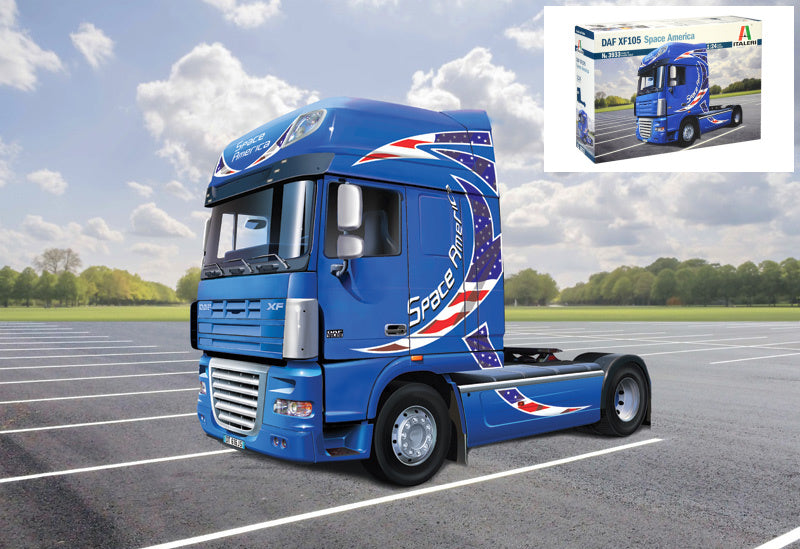 Daf XF-105 "space America" Kit – Italeri 1:24