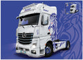 Mercedes Actros MP4 Gigaspace Kit – Italeri 1:24