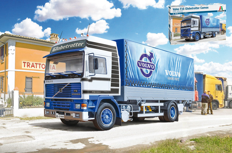 Volvo F 16 Globetrotter Canvas Kit – Italeri 1:24