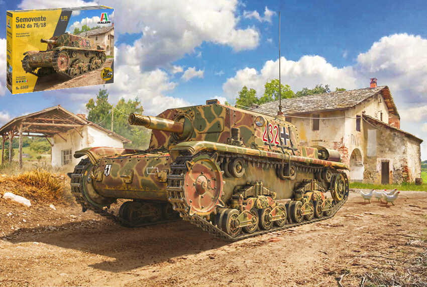 Semovente M42 Da 75/18 Mm Kit – Italeri 1:35