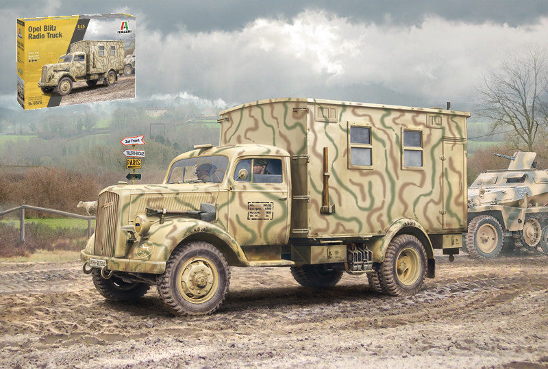 Opel Blitz Radio Trucks Kit – Italeri 1:35