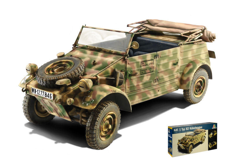 KDF.1 Typ 82 Kubelwagen Kit – Italeri 1:9