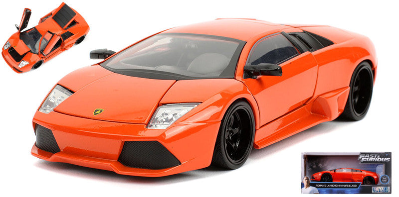 Roman's Lamborghini Murcielago Orange Fast & Furious – Jada Toys 1:24