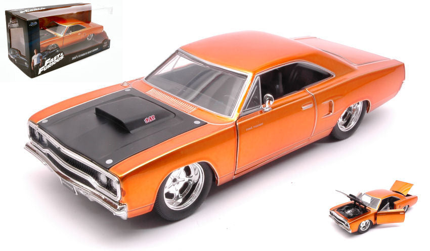 Dom's Plymouth Road Runner 1970 Fast & Furious Copper Metallic – Jada Toys 1:24
