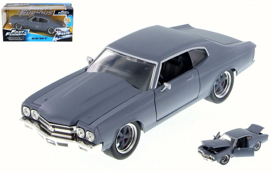 Dom Chevy Chevelle Ss Fast & Furious Grey – Jada Toys 1:24
