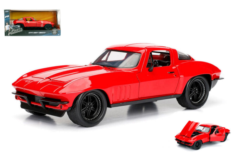 Letty's Chevy Corvette Fast & Furious 8 Red – Jada Toys 1:24