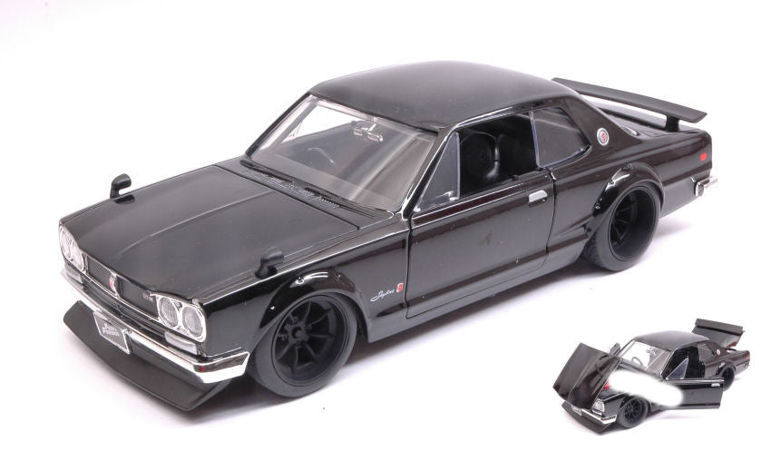 Brian's Nissan Skyline 2000 Gt-r Fast & Furious Black – Jada Toys 1:24