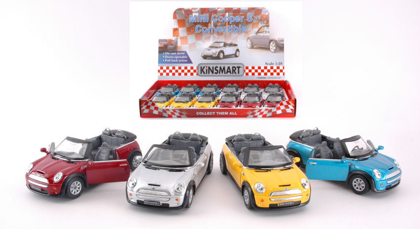 Mini Cooper S Convertible Cm 12,5 – Kinsmart 1:28