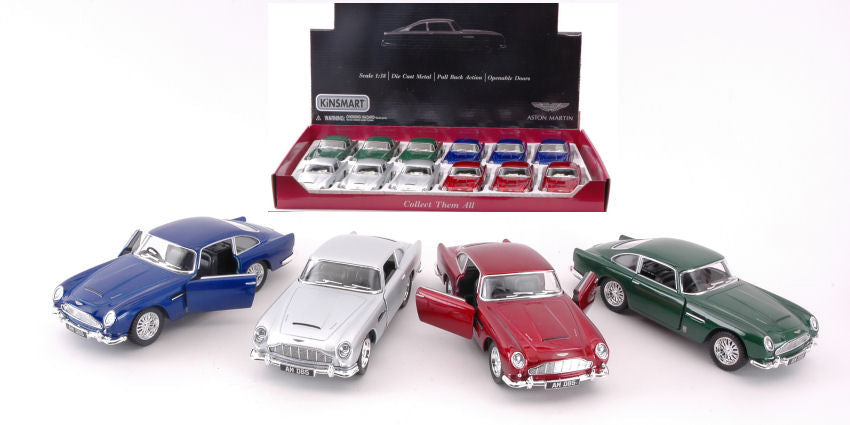 Aston Martin DB5 Col.ass. – Kinsmart 1:38