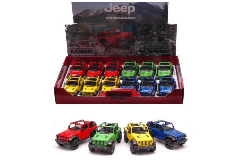 Jeep Wrangler Open Top Cm 12 – Kinsmart 1:32
