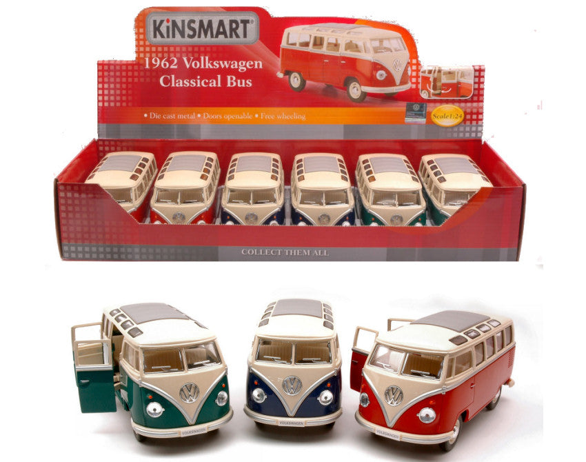 VW Samba Bus 1962 – Kinsmart 1:24