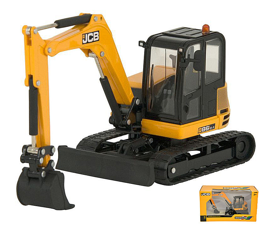Jcb 86C-1 Midi Excavator – Britains 1:32