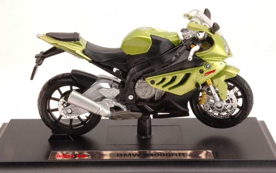 BMW S1000Rr Metallic verde 1:18 – Maisto