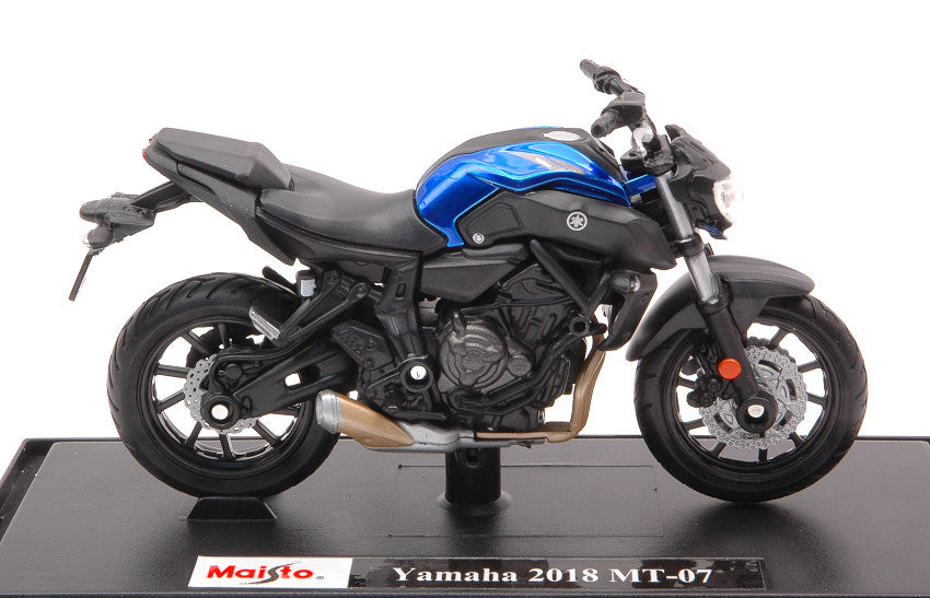Yamaha Mt-07 2017 blu 1:18 – Maisto