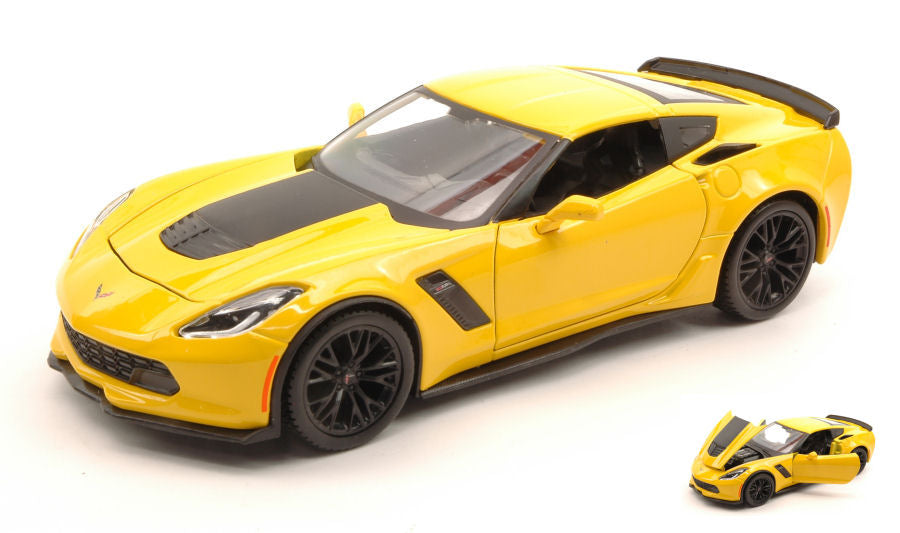Corvette Z06 2015 giallo 1:24 – Maisto