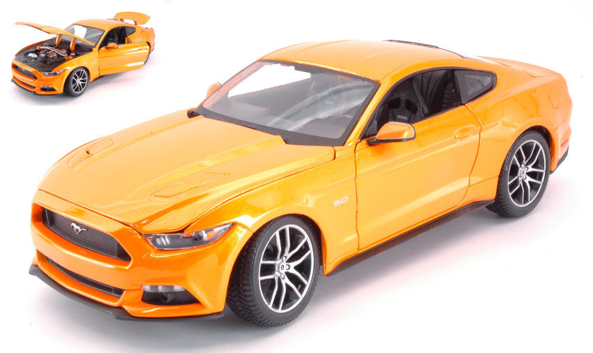 Ford Mustang GT 2015 arancione 1:18 – Maisto