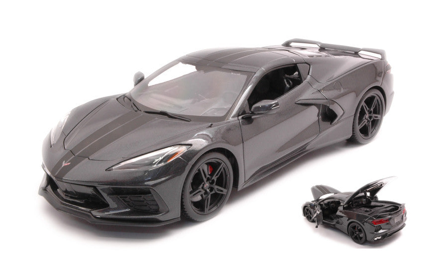 Chevrolet Corvette Stingray 2020 Grey – Maisto 1:18