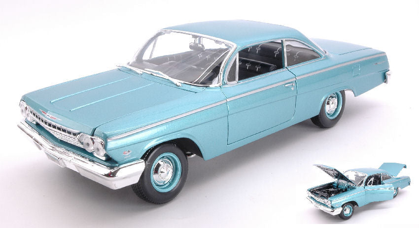 Chevrolet Bel Air 1962 blu 1:18 – Maisto