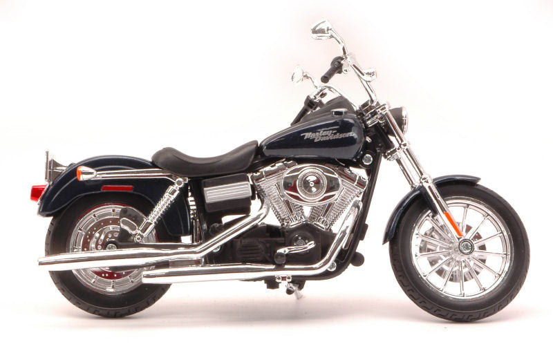Harley Davidson Fxdbi Dyna Street Bob 2006 Met.dark Blue – Maisto 1:12