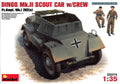 Dingo Mk Ii (scout Car W/crew Kit – Miniart 1:35