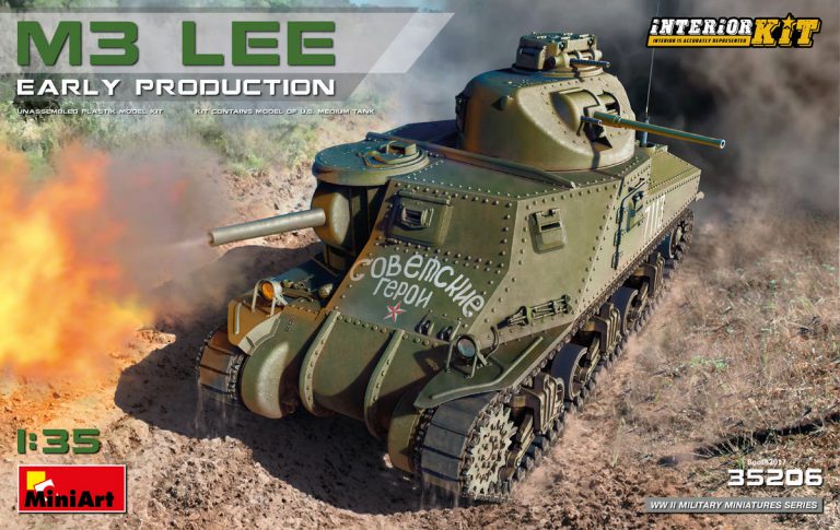 M3 Lee Early Production Interior Kit – Miniart 1:35