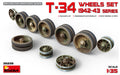 T-34 Wheels Set 1942-43 Series Kit – Miniart 1:35