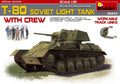 T-80 Soviet Light Tank W/crew Kit – Miniart 1:35