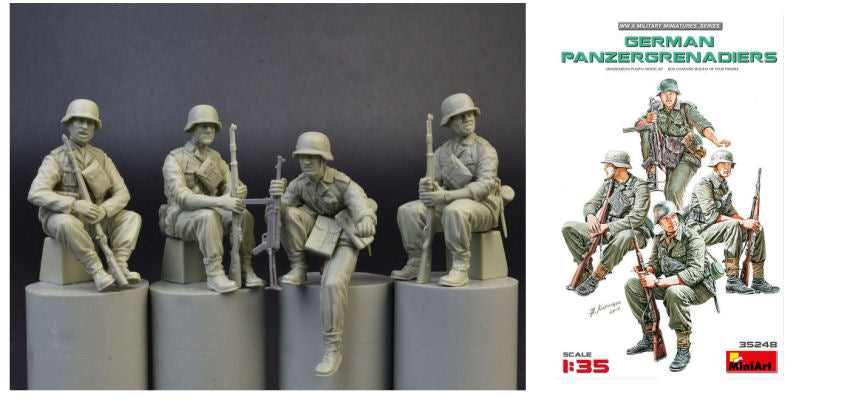 German Panzergrenadiers Kit – Miniart 1:35