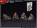 German Infantry At Rest Kit – Miniart 1:35