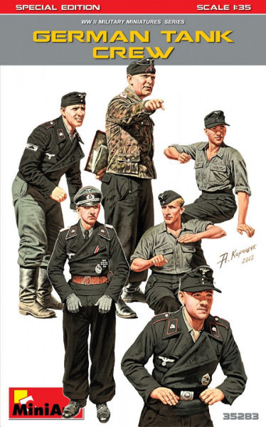 German Tank Crew Kit – Miniart 1:35