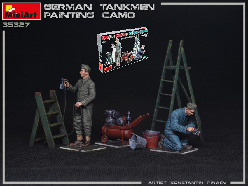 German Tankmen Painting Camo Kit – Miniart 1:35