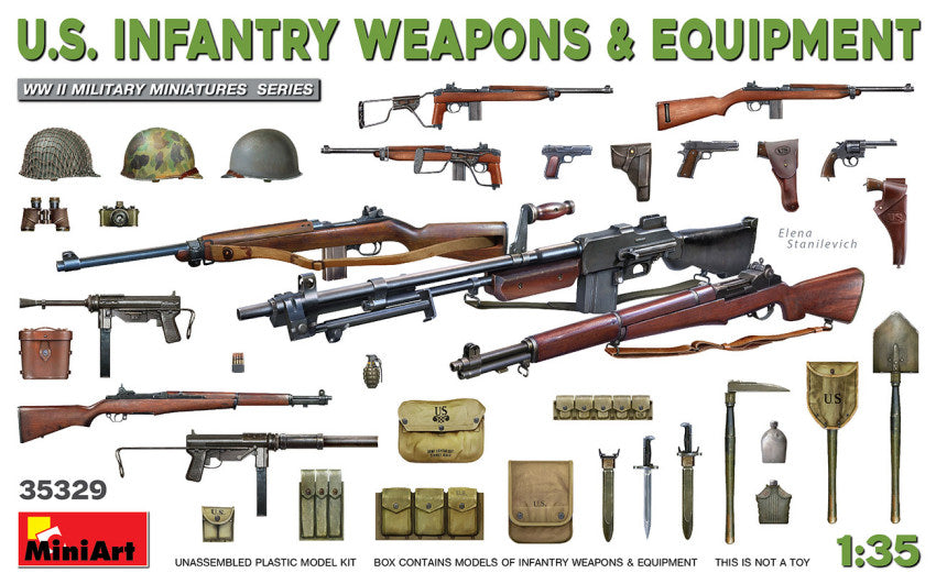 U.S.INFANTRY Weapons & Equipment Kit – Miniart 1:35
