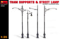 Tram Supports And Street Lamps Kit – Miniart 1:35