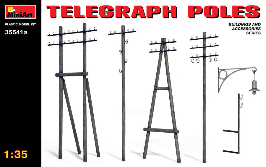 Telegraph Poles Kit – Miniart 1:35