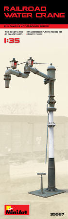 Railroad Water Crane Kit – Miniart 1:35