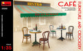 Cafe' Furniture & Crockery Kit – Miniart 1:35