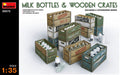 Milk Bottle & Wooden Crates Kit – Miniart 1:35