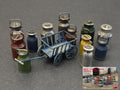 Milk Cans W/small Cart Kit – Miniart 1:35