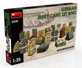 German Jerry Cans Set WWII Kit – Miniart 1:35