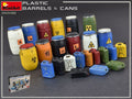 Plastic Barrels & Cans Kit – Miniart 1:35