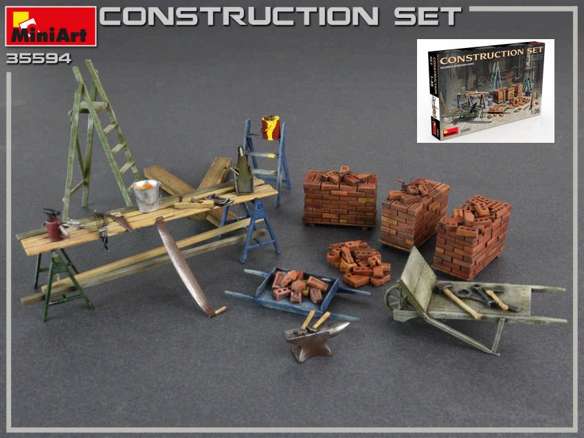 Construction Set Kit – Miniart 1:35