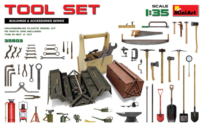 Tool Set Kit – Miniart 1:35