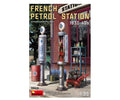 French Petrol Station 1930-40S Kit – Miniart 1:35
