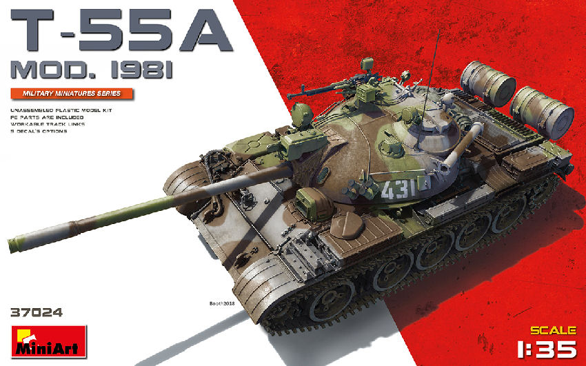 T-55A MOD.1981 Kit – Miniart 1:35