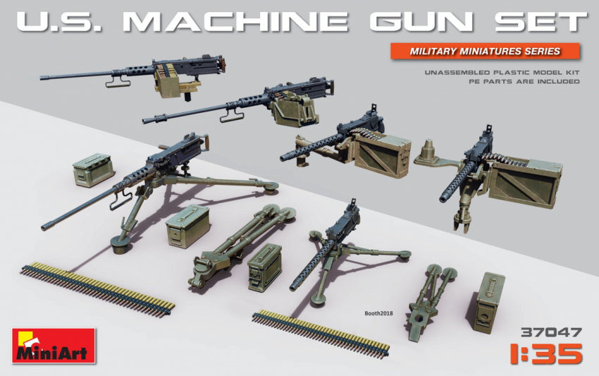 U.S. Machine Gun Set Kit – Miniart 1:35