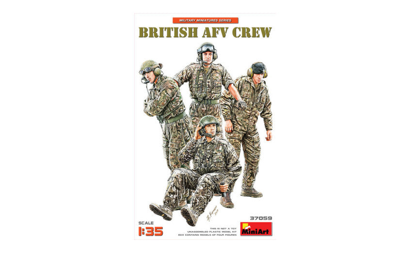 British Afv Crew Kit – Miniart 1:35