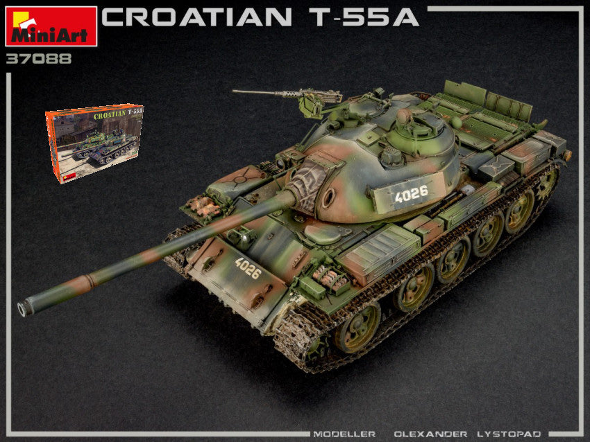 Croatian T-55A Kit – Miniart 1:35