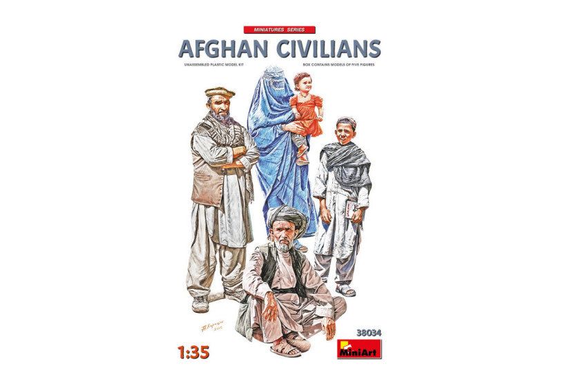 Afghan Civilians Kit – Miniart 1:35