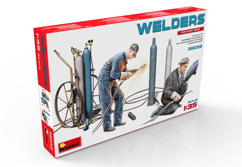 Welders (saldatori) Kit – Miniart 1:35