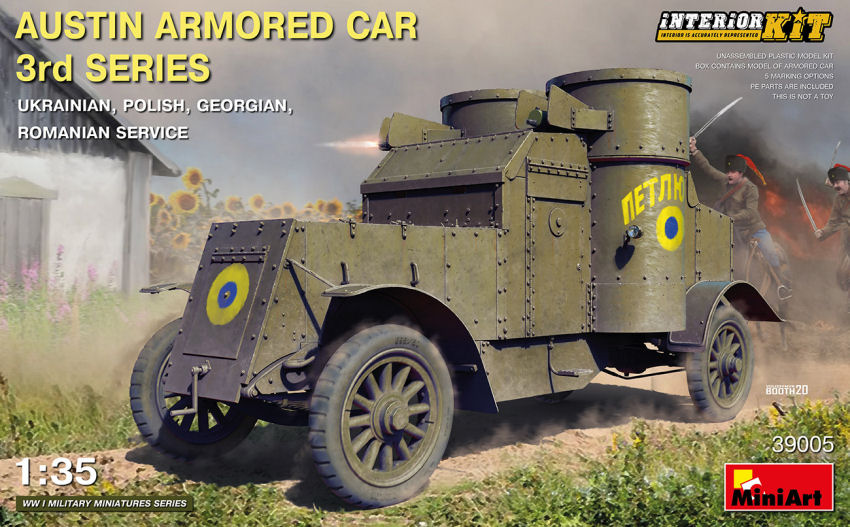 Austin Armored Car 3rd Series Interior Kit – Miniart 1:35